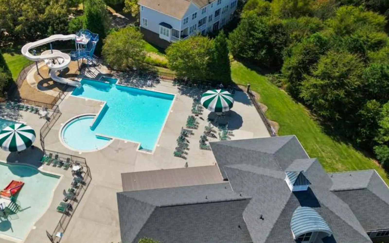 Skybrook pool and clubhouse in Huntersville NC