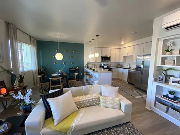 Kohina model home living room