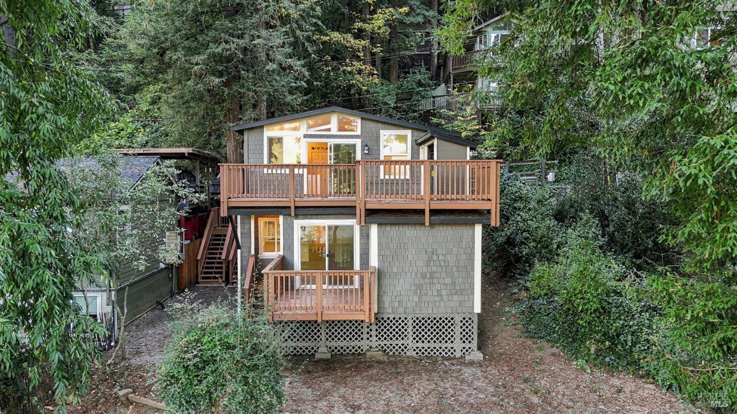 Listed home at 21498 Starrett Hill Rd, Monte Rio