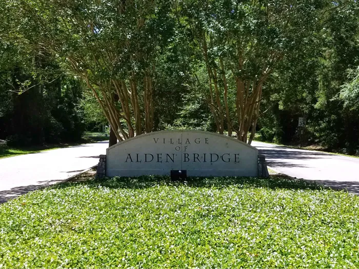 Village of Alden Bridge Entrance