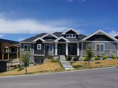 Canyon Point neighborhood home at Traverse Mountain
