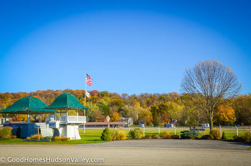 The Harness Race Track in Goshen