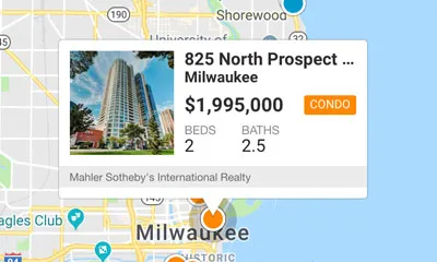 southeast wisconsin mls map