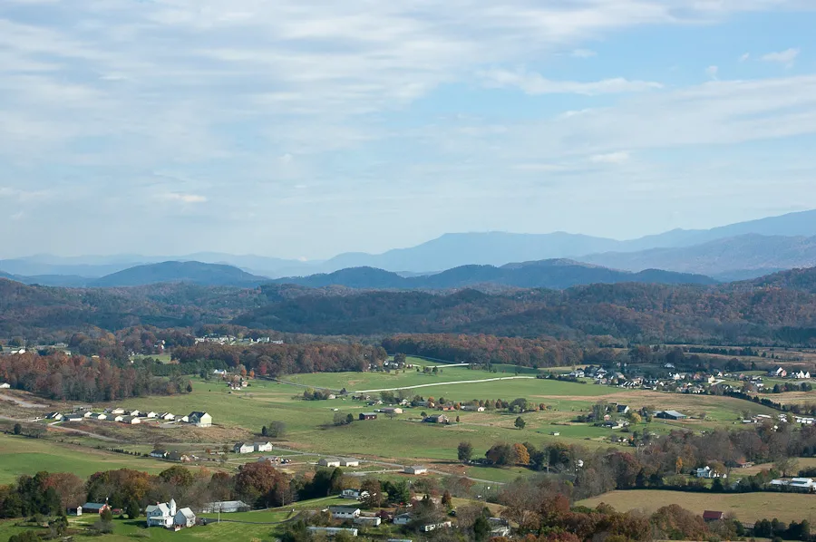 Aerial view of Homes & Cabins For Sale In Sevierville TN 