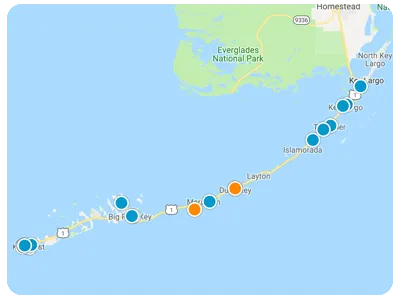 Interactive Map Search