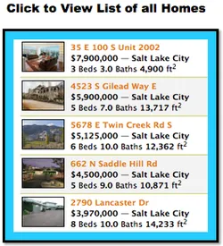 Alpine Utah home search button