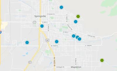 Springville Map Search