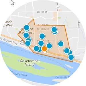 Fishers landing Real Estate Map Search