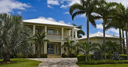 The exterior of a Kihei mansion