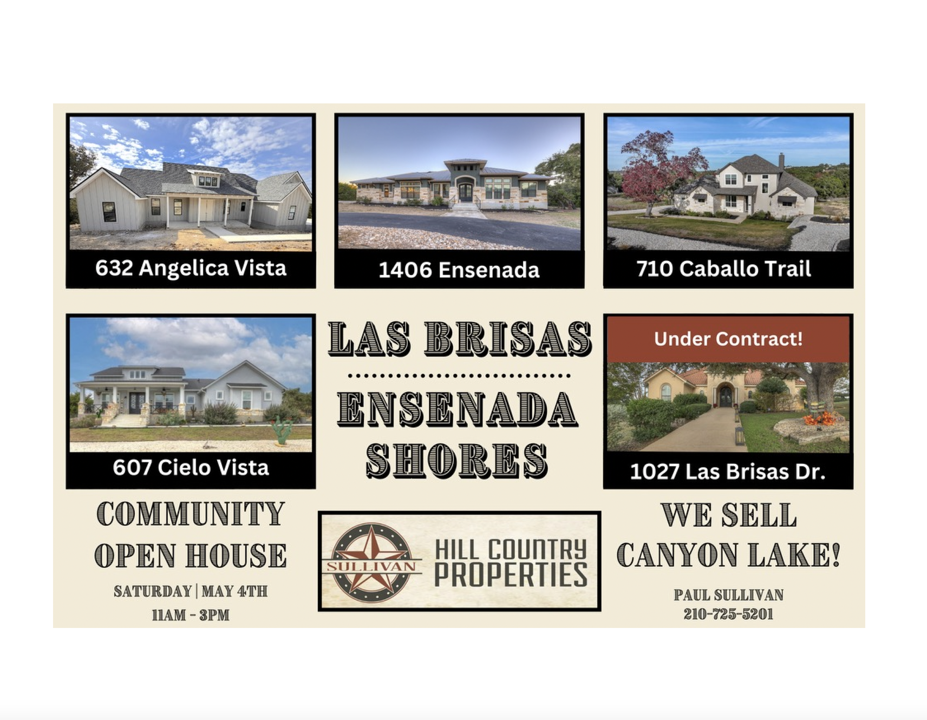 4 Beautiful Custom Homes and 10 amazing estate lots