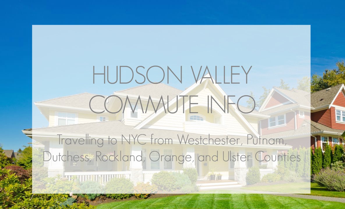 New York City Commute From Rockland Orange And Ulster County New York