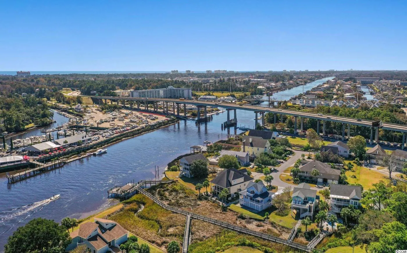 Little River and North Myrtle Beach over the Intracoastal Waterway