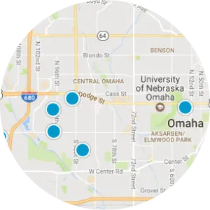 Interactive Map Search