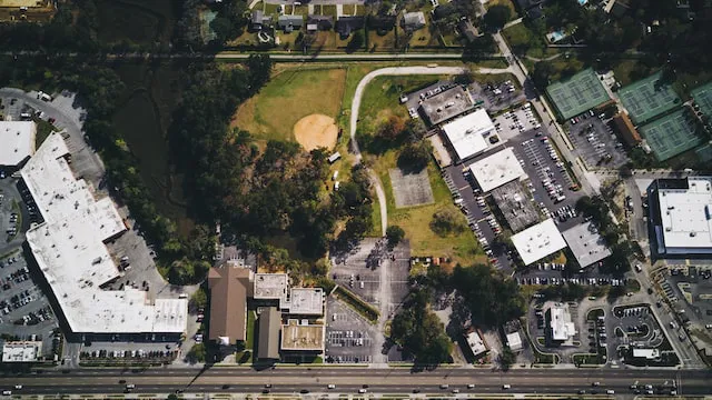 A bird's eye view of West Ashley, Charleston