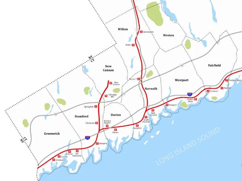 Gold Coast Area Map