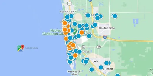 Naples Real Estate Map Search