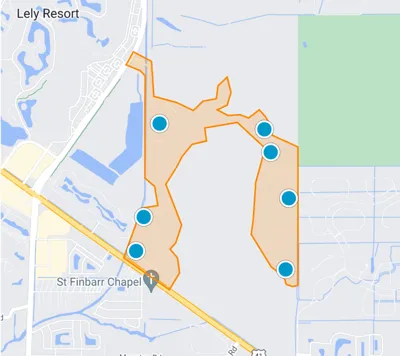 Interactive map of Winding Cypress homes and villas in Naples Florida