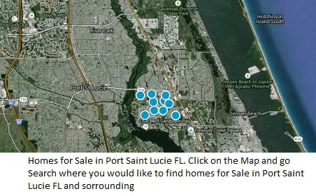 Homes for sale search port saint lucie Map Search