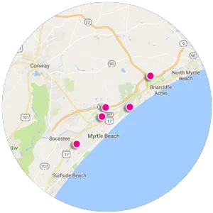 Interactive Map Search