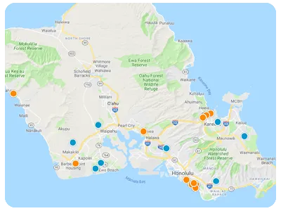 Interactive Map Search