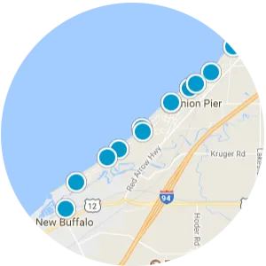 Interactive Map Search