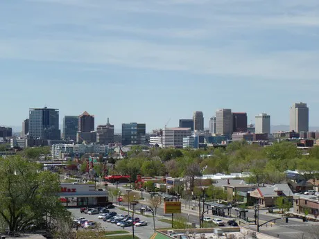 Downtown Salt Lake City Utah