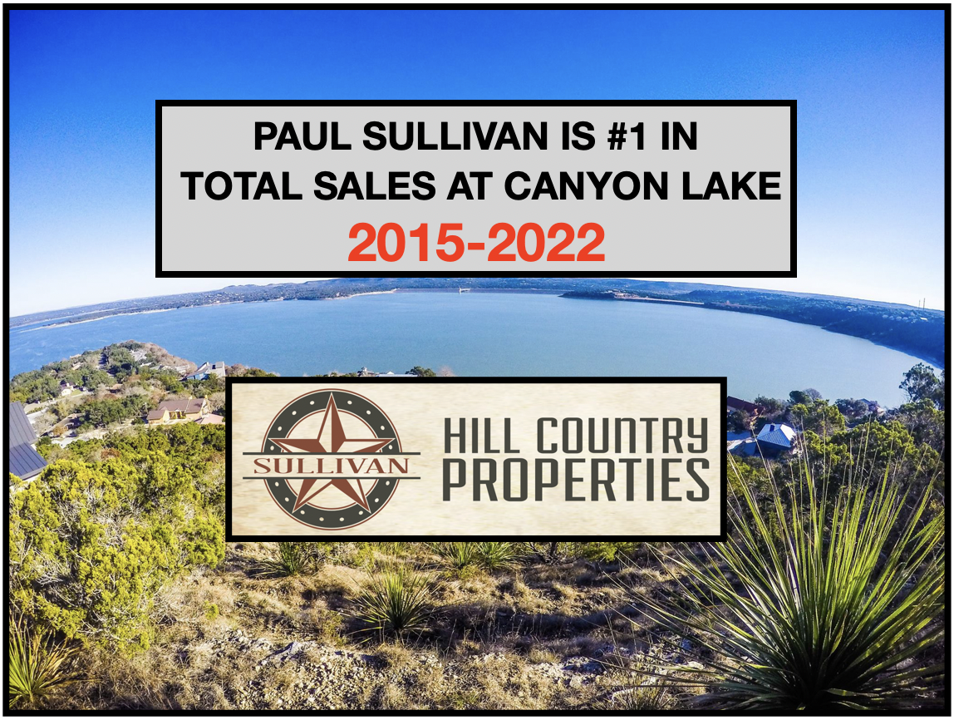 Who sells the most Real Estate at Canyon Lake TX?