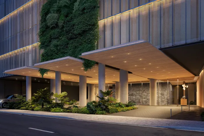 Muse Honolulu tower rendering