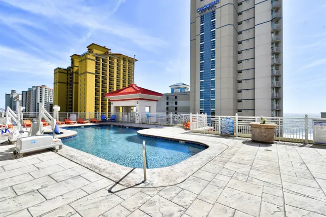 Carolinian Pool Deck