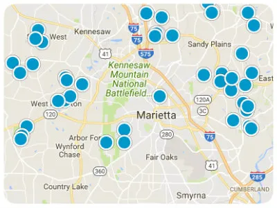 Georgia Real Estate Map Search