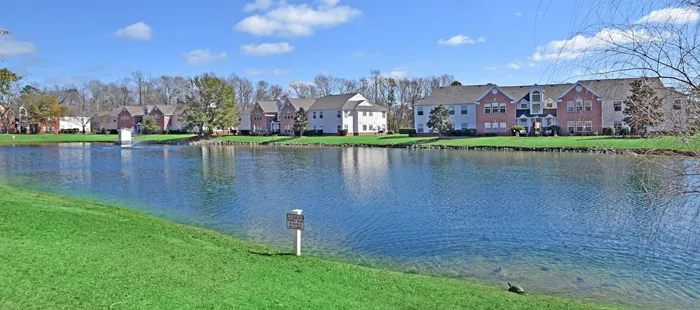Lake in Riverwood Condo Complex