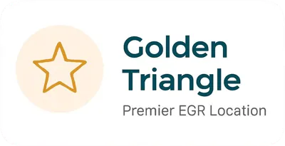 Golden Triangle Button
