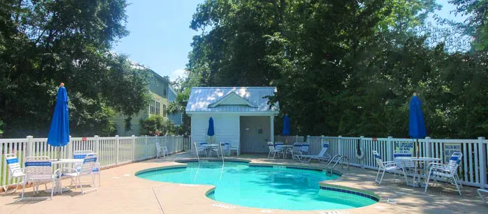 Pool at Creekside Cottages