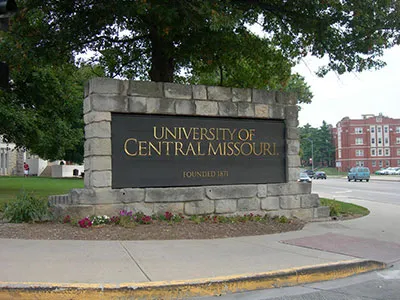 university of central missouri sign