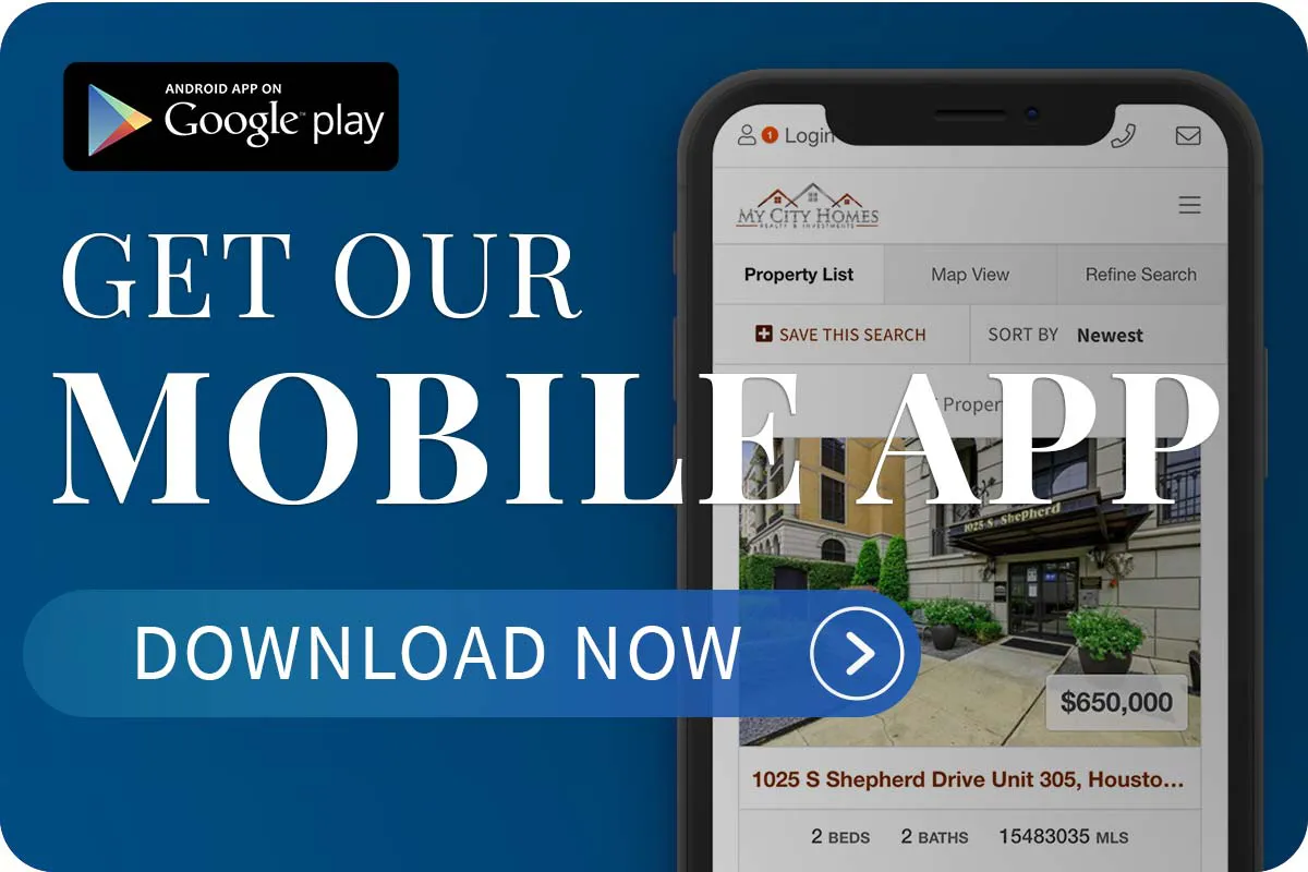 my city homes realty mobile app - android
