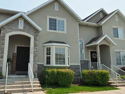 Pilgrims Landing townhomes in Lehi
