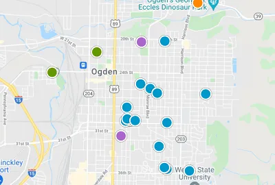 Ogden Map Search