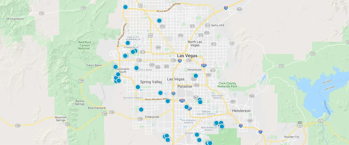 Las Vegas Real Estate Map Search