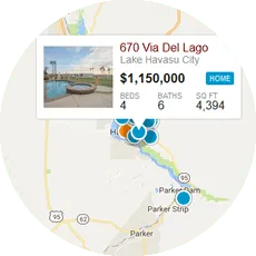 Interactive Map Search