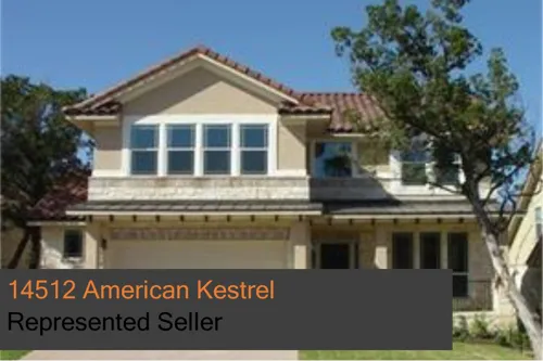 Sold in Falconhead: 14512 American Kestrel, 78738
