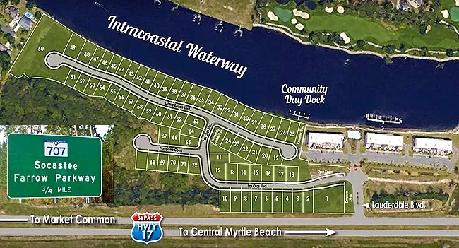 Sitemap of Lauderdale Bay Estates