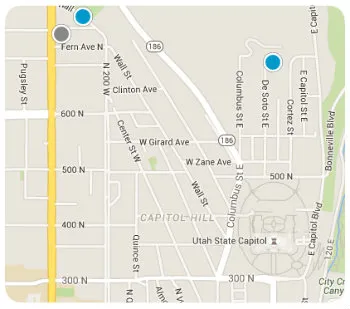 Capitol Hill Map