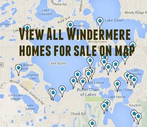 Windermere Home Search Map