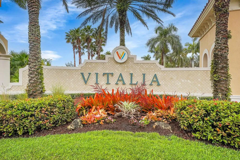 Vitalia homes for sale - Vitalia Port St Lucie entrance sign