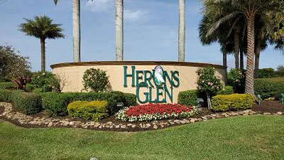 Herons Glen Subdivision in N Ft Myers FL