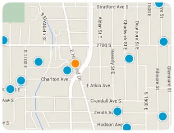 Highland Park Map