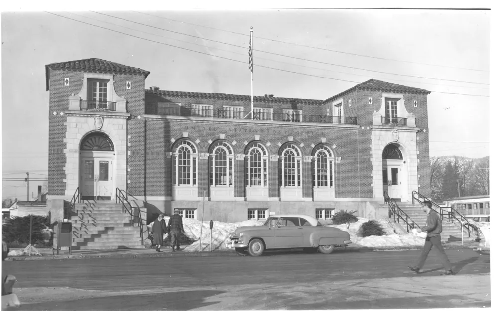 Historic Sandpoint federal building.