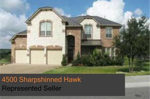 Sold in Falconhead: 4500 Sharpshinned Hawk Cv, 78738