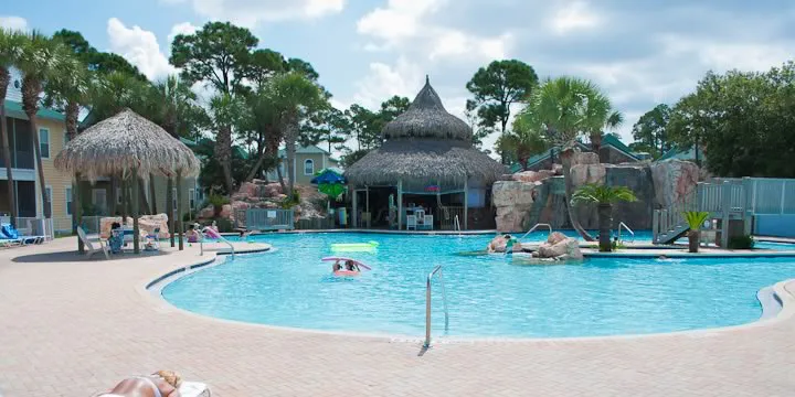 Purple Parrot Resort Pool