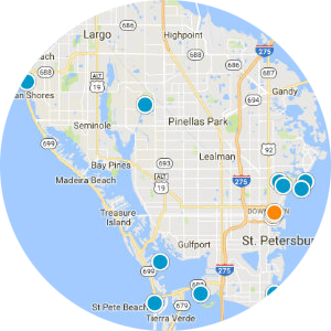 Interactive Map Search